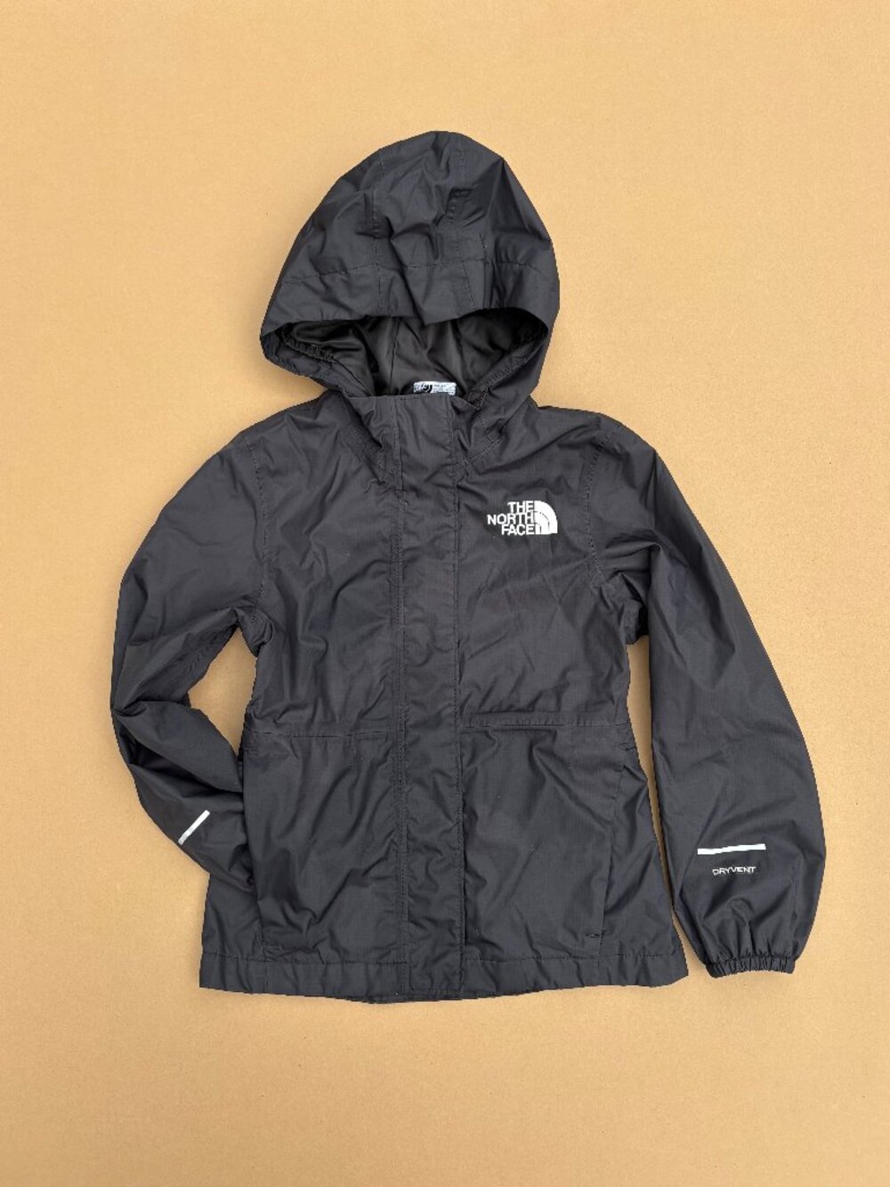 Girls North Face rain jacket size xxs